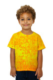 Kids Pop Art - "Van Gogh Blossoming Yellow Orange" (1890)