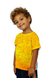 Kids Pop Art - "Van Gogh Blossoming Yellow Orange" (1890)