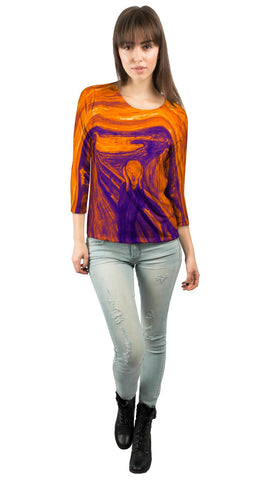 Pop Art - "Munch Scream Purple Orange" (1893)