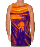 Pop Art - "Munch Scream Purple Orange" (1893)