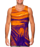 Pop Art - "Munch Scream Purple Orange" (1893)