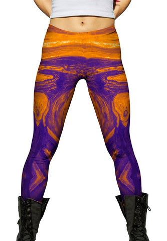Pop Art - "Munch Scream Purple Orange" (1893)