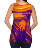 Pop Art - "Munch Scream Purple Orange" (1893)