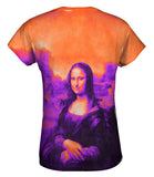 Pop Art - "Da Vinci Mona Lisa Black Orange" (1517)