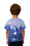 Kids Pop Art - "Da Vinci Mona Lisa Navy" (1517)