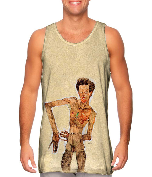 Egon Scheile - "Grimassierendes Aktselbstbildnis" (1910)&nbsp;Mens Tank Top