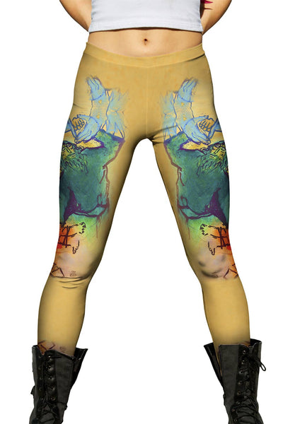 Adi Holzer Adi Holzer - "The Sacrifice Of Isaac"&nbsp;Womens Leggings