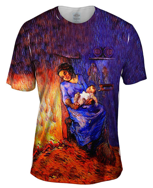 Vincent Van Gogh - "Man Is At Sea" (1889) Mens T-Shirt