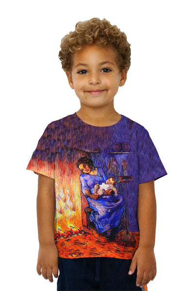 Kids Vincent Van Gogh - "Man Is At Sea" (1889) Kids T-Shirt