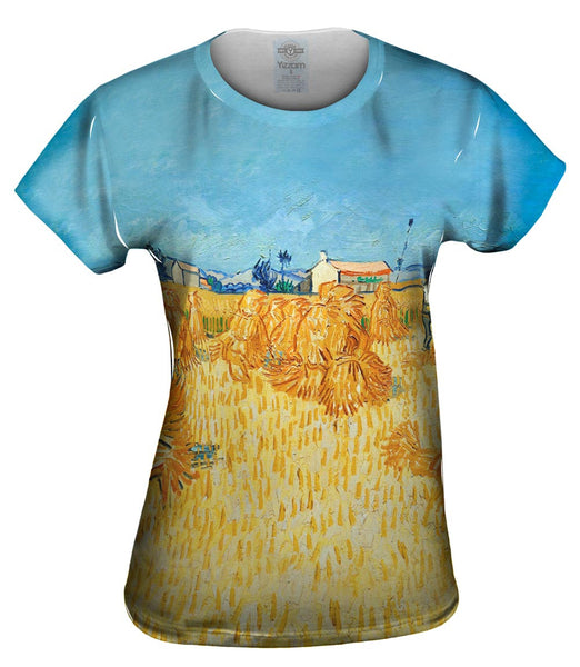 Vincent Van Gogh - "Harvest In Provence" (1888) Womens Top