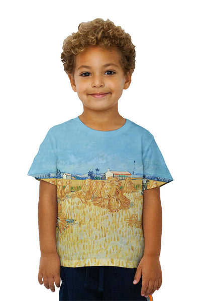 Kids Vincent Van Gogh - "Harvest In Provence" (1888)&nbsp;Kids T-Shirt
