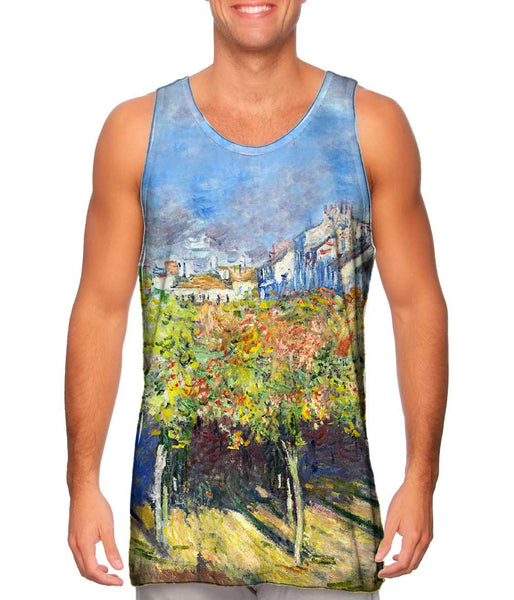 Claude Monet - "The Lindens Of Poissy" (1882) Mens Tank Top