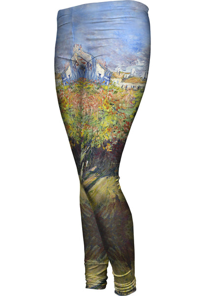 Claude Monet - "The Lindens Of Poissy" (1882) Womens Leggings