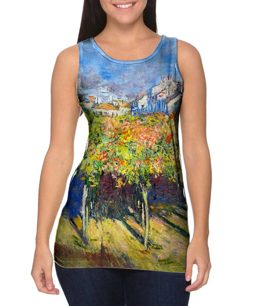 Claude Monet - "The Lindens Of Poissy" (1882) Womens Tank Top