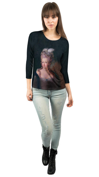 Musee Antoine Lecuyer - "Marie Antoinette" (1775) Womens 3/4 Sleeve