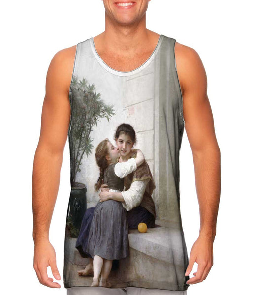 William Adolphe Bouguereau - "A Little Coaxing" (1890)&nbsp;Mens Tank Top