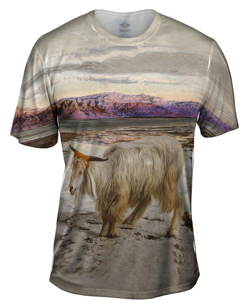 William Holman Hunt - "The Scapegoat" (1854) Mens T-Shirt