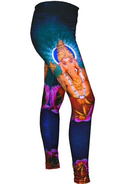 Adityamadhav83 - "Ganesh In Space" (2013) Womens Leggings
