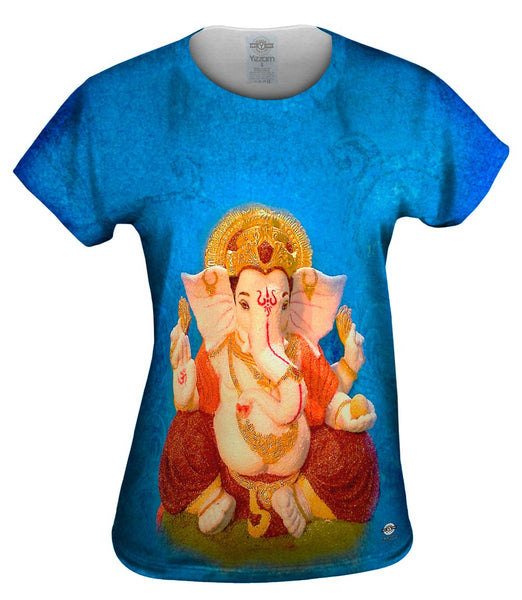 Sonphoto - "Blue Hindu God Ganpathy" (2011) Womens Top