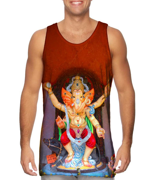 Kirti Krishna Badkundri - "Lord Ganesha Idol from Belgaum Karnataka" (2013)&nbsp;Mens Tank Top