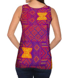 Eugene Andolsek  - "Just Folk African Cloth Popart Red"
