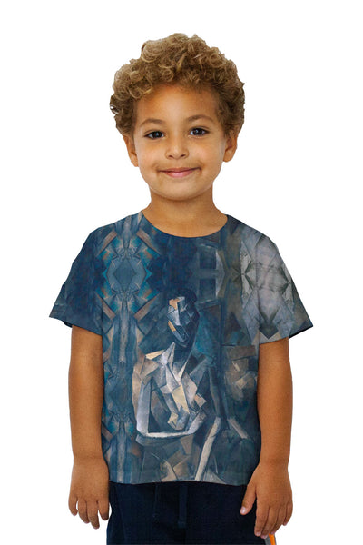 Kids Pablo Picasso - "Figure dans un Fauteuil" (1909) Kids T-Shirt