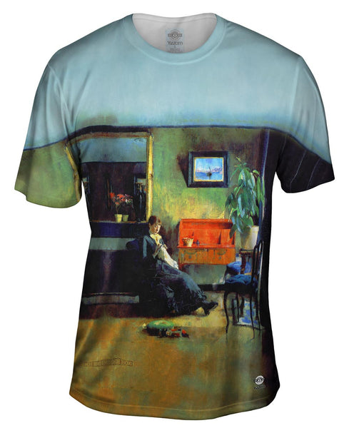Harriet Backer  - "Blatt interior" (1883)&nbsp;Mens T-Shirt
