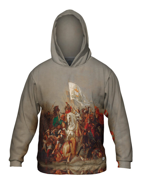 Stilke Hermann Anton  - "Joan of Arc in Battle" (1843)&nbsp;Mens Hoodie Sweater