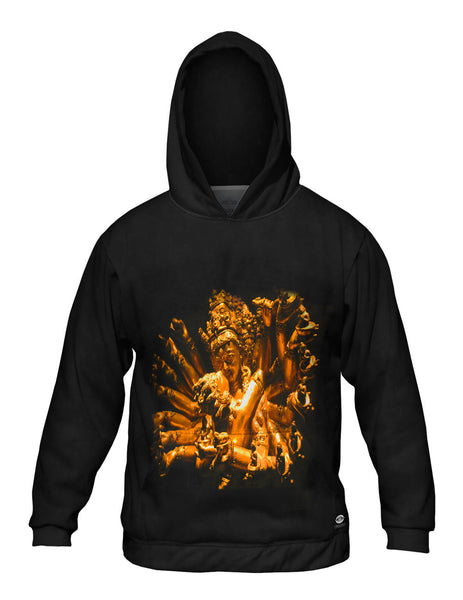 "Gold Love God Statue" Mens Hoodie Sweater