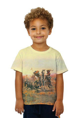 Kids CM Russell - "When Blackfoot And Sioux Meet" (1890)
