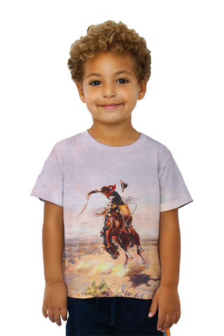 Kids Charles Marion Russell - "A Bad Hoss" (1904)