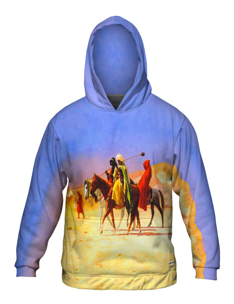 Jean Leon Gerome  - "Arabs Crossing the Desert" (1870)&nbsp;Mens Hoodie Sweater