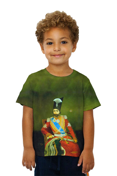 Kids Bahram Kirmanshahi  - "King of Persia" (1857)&nbsp;Kids T-Shirt