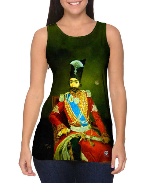 Bahram Kirmanshahi  - "King of Persia" (1857)&nbsp;Womens Tank Top