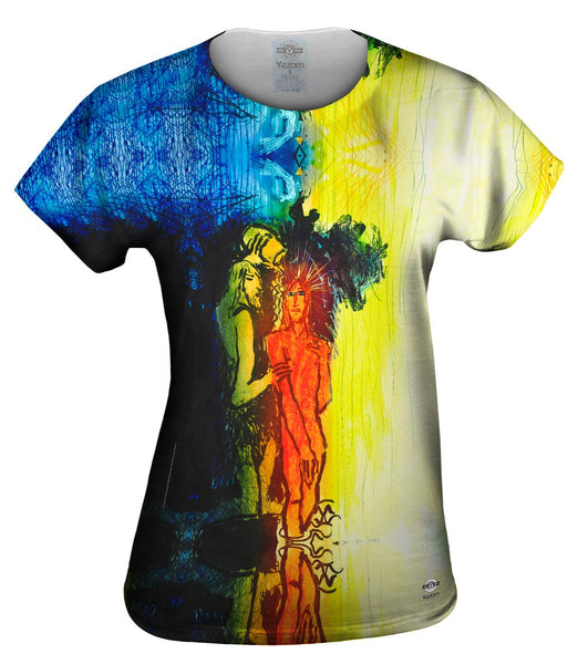 Adi Holzer - "John The Baptist Baptizes Jesus"&nbsp;Womens Top