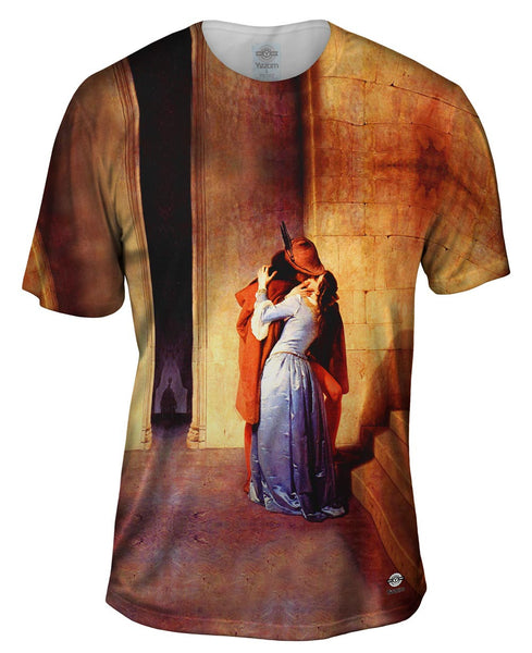 Francesco Hayez  - "The Kiss" (1859)&nbsp;Mens T-Shirt