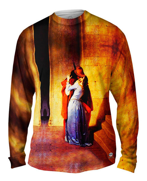 Francesco Hayez  - "The Kiss" (1859)&nbsp;Mens Long Sleeve