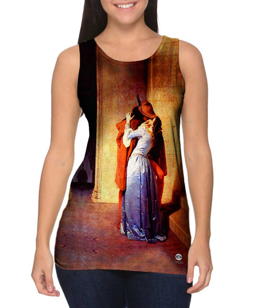 Francesco Hayez  - "The Kiss" (1859)&nbsp;Womens Tank Top