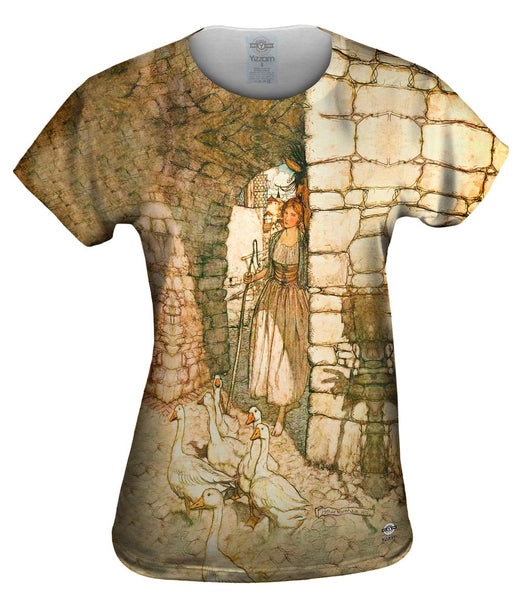 Arthur Rackham - "Geese Shepherd" (1911)&nbsp;Womens Top