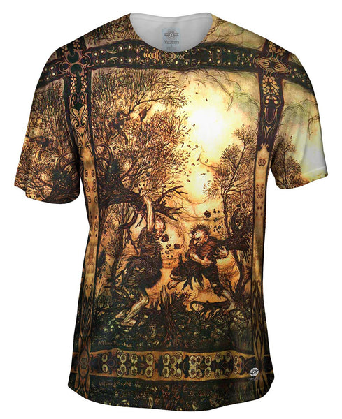 Arthur Rackham - "Fighting Trolls" (1911)&nbsp;Mens T-Shirt