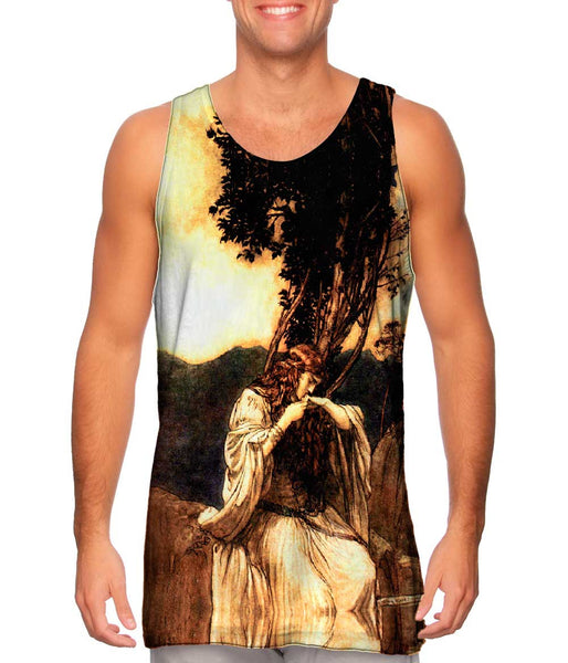 Arthur Rackham - "Burnhilde Kisses The Ring" (1911) Mens Tank Top