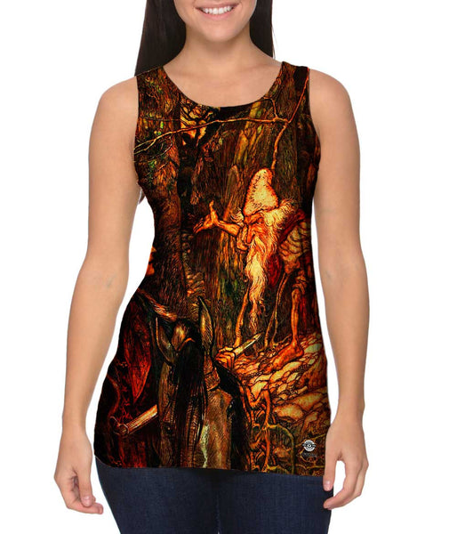 Arthur Rackham - "The Knight And The Wise" (1911)&nbsp;Womens Tank Top