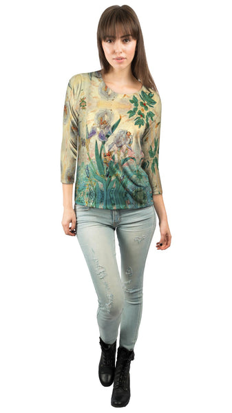 Harold Gaze - "Iris" (1923) Womens 3/4 Sleeve
