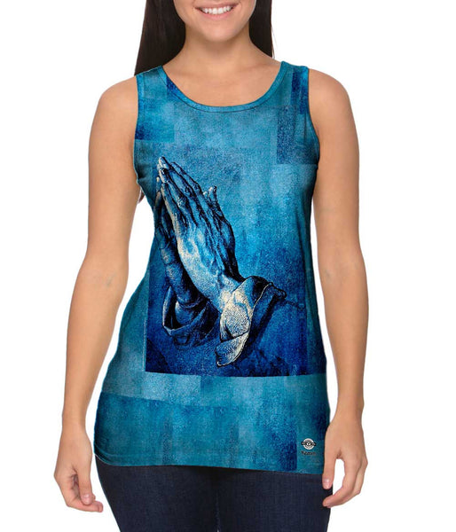 Albrecht Durer - "Praying Hands of an Apostle" (1508) Womens Tank Top