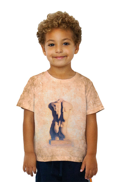 Kids Pablo Picasso - "Plaster Male Torso" (1893) Kids T-Shirt