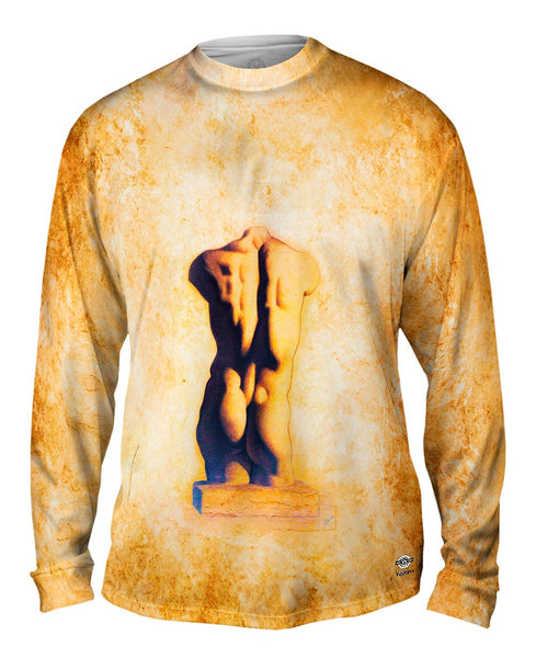 Pablo Picasso - "Plaster Male Torso" (1893) Mens Long Sleeve