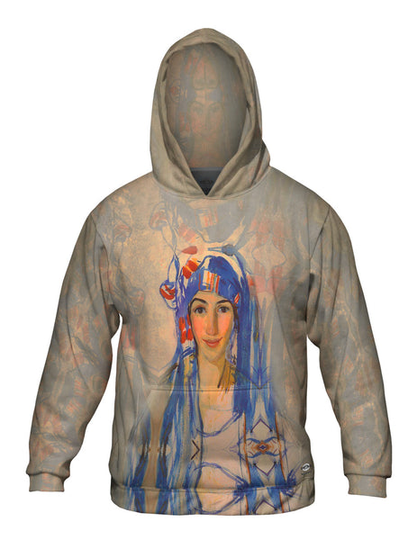 Zinaida Serebriakova - "Self Portrait In A Scarf" (1911)&nbsp;Mens Hoodie Sweater