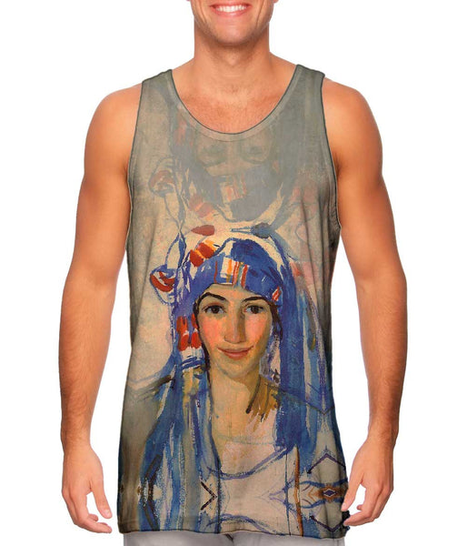 Zinaida Serebriakova - "Self Portrait In A Scarf" (1911)&nbsp;Mens Tank Top