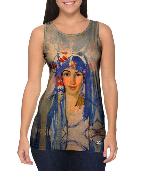 Zinaida Serebriakova - "Self Portrait In A Scarf" (1911)&nbsp;Womens Tank Top