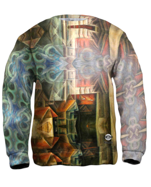 Lyonel Feininger - "Cathedral" (1920) Mens Sweatshirt